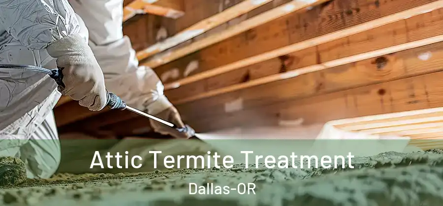 Attic Termite Treatment Dallas-OR