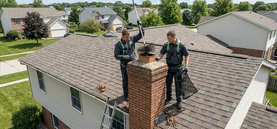 Bird Removal From Chimney in Dallas