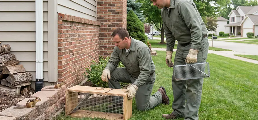 Remove Chipmunks From Yard in Dallas