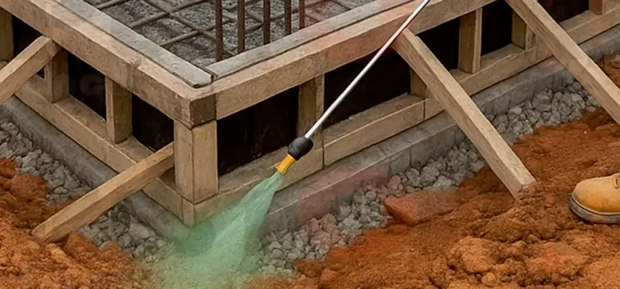 Foundation Slab Termite Treatment in Dallas