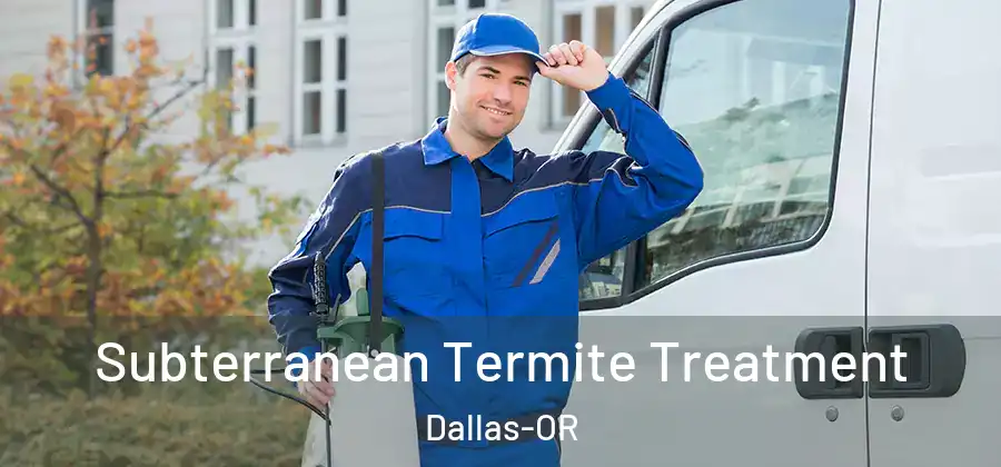 Subterranean Termite Treatment Dallas-OR