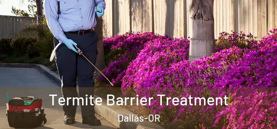  Termite Barrier Treatment Dallas-OR