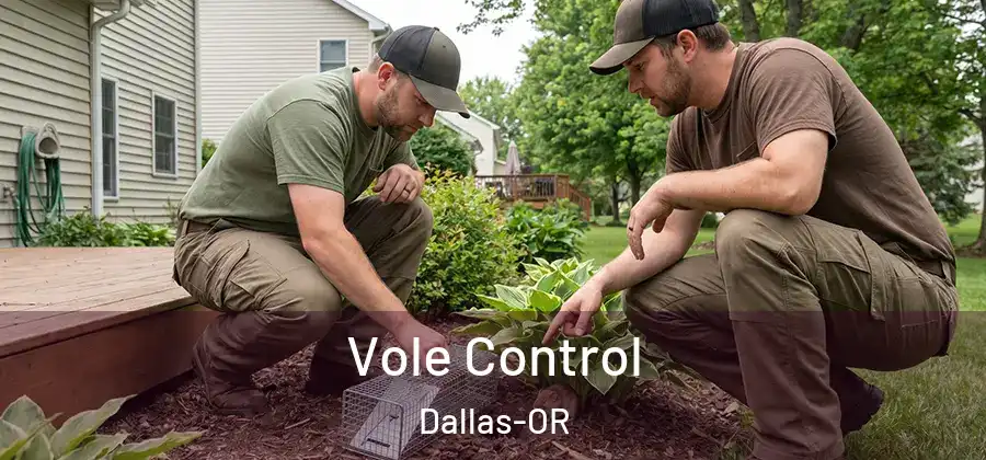 Vole Control Dallas-OR
